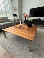 Te koop salontafel, Huis en Inrichting, Ophalen, Gebruikt, Vierkant, 50 tot 100 cm