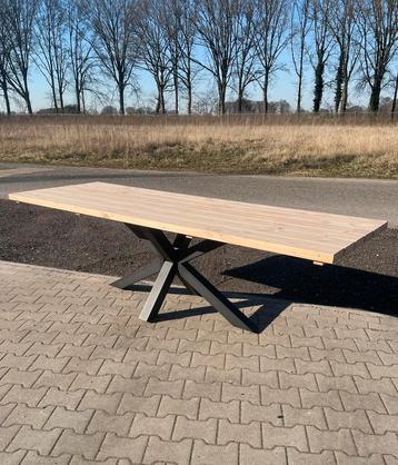 Massief Douglas Tuintafels - Met Matrix- Buitentafel Op Maat beschikbaar voor biedingen