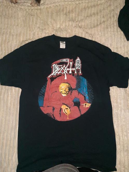 Death scream bloody gore shirt L, Kleding | Heren, T-shirts, Zo goed als nieuw, Zwart, Ophalen of Verzenden
