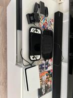 Nintendo Switch Oled - 5 games - 2 controllers, Ophalen of Verzenden, Zo goed als nieuw, Met 2 controllers, Switch OLED