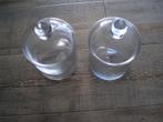 2 glazen potten voor koekjes / bonbons, Ophalen, Zo goed als nieuw