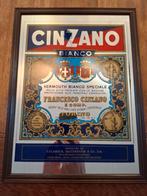 Cinzano spiegel, Verzamelen, Ophalen of Verzenden, Reclamebord