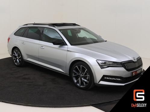 Skoda Superb Combi 1.4 TSI iV PHEV Sportline Business 218PK, Auto's, Skoda, Bedrijf, Superb, ABS, Achteruitrijcamera, Adaptive Cruise Control