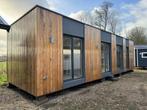 Cube Chalet 12 x 4 m Elektrisch Winterhard, Caravans en Kamperen, Stacaravans, Tot en met 6