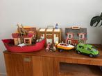 Div. Playmobil Noah, boerderij, kasteel, kliniek. In 1 koop, Ophalen, Zo goed als nieuw, Complete set
