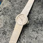 18k gouden horloge dames witgoud, Ophalen of Verzenden