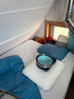 Boxspring gratis op te halen 24-05, Ophalen, Gebruikt, Tweepersoons, Stof