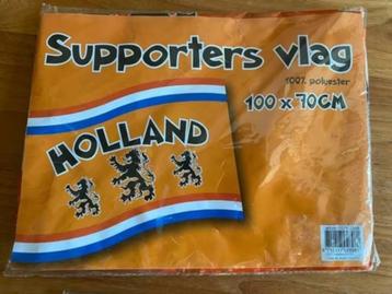 Holland supporters vlag en sjaal : never walk alone beschikbaar voor biedingen
