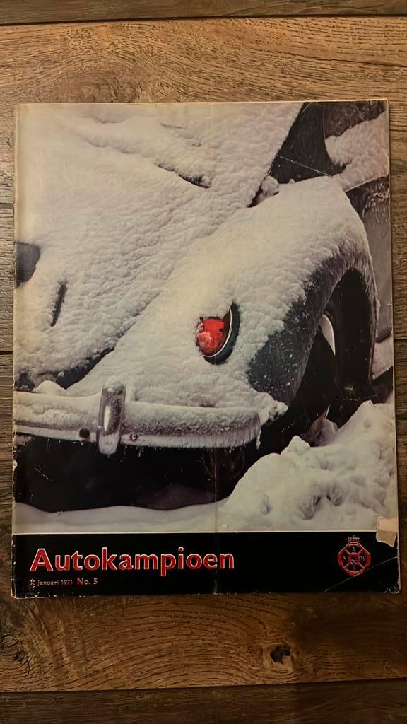 Auto Kampioen 1971: Toyota 1000 (test), Philips Stirling, Boeken, Auto's | Folders en Tijdschriften, Gelezen, Algemeen, Ophalen of Verzenden