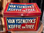 Van ysendyk’s ysendyk ysendijks ijsendijks koffie blik, Verzamelen, Blikken, Ophalen of Verzenden, Zo goed als nieuw, Koffie