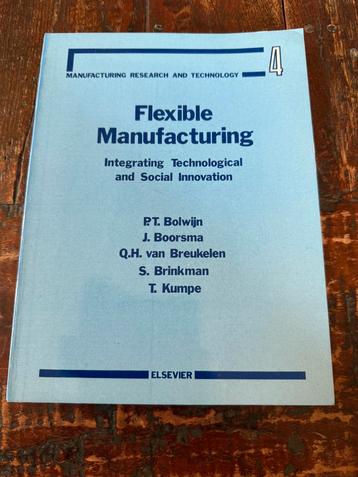 Flexible manufacturing softcover Bolwijn e.a. in goede staat beschikbaar voor biedingen