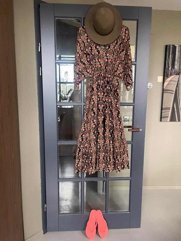 Mooie zomerjurk xxl, Kleding | Dames, Jurken, Zo goed als nieuw, Maat 46/48 (XL) of groter, Onder de knie, Ophalen of Verzenden