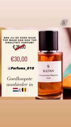 Collection prestige Sultan nr9 50ML, Ophalen of Verzenden, Nieuw