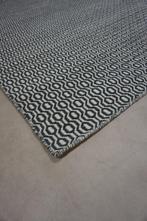 Vloerkleed 100% WOL Brinker Emporium Charcoal 160x230, Verzenden, 150 tot 200 cm, Grijs, Rechthoekig