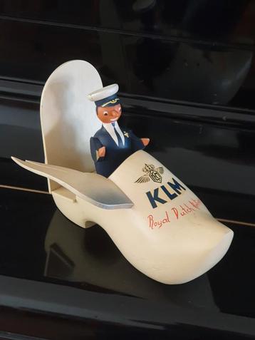 unieke groot formaat !!  klm reclame klomp van 1950 / 1960  beschikbaar voor biedingen
