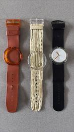 POP Swatch vintage, met extra bandjes!, Sieraden, Tassen en Uiterlijk, Horloges | Dames, Ophalen, Kunststof, Polshorloge, Swatch