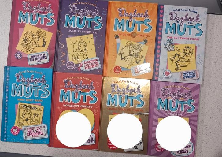 5 boeken dagboek van een muts, Boeken, Kinderboeken | Jeugd | 10 tot 12 jaar, Zo goed als nieuw, Ophalen of Verzenden