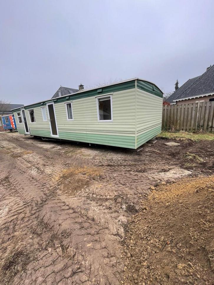 Stacaravan te koop, Caravans en Kamperen, Stacaravans, tot en met 4, Ophalen of Verzenden