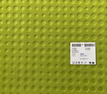 Kvadrat Highland 951 limoengroen; meubelstof; 12 mtr beschikbaar voor biedingen