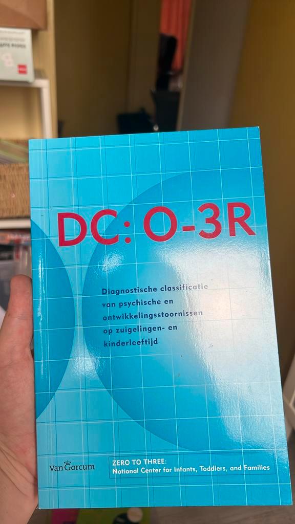 DC: 0-3R, Boeken, Psychologie, Zo goed als nieuw, Ophalen of Verzenden