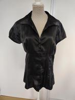 Amisu zwarte  blouse - Maat S, Kleding | Dames, Maat 38/40 (M), Zwart, Ophalen of Verzenden, Zo goed als nieuw