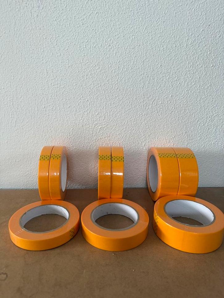 Washi Schilderstape tape geel 19mm 24mm 36mm x 50m, Doe-het-zelf en Verbouw, Gereedschap | Handgereedschap, Nieuw, Ophalen of Verzenden
