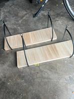 2 Wandplankjes - Stijlvol en praktisch!, Ophalen of Verzenden, Zo goed als nieuw