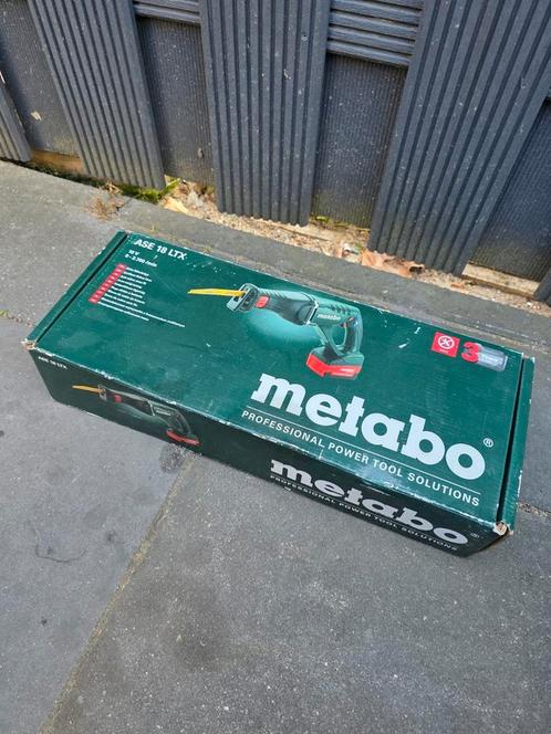 Metabo ASE 18 LTX Reciprozaag op accu NIEUW !!, Doe-het-zelf en Verbouw, Gereedschap | Boormachines, Nieuw, 600 watt of meer, Ophalen of Verzenden