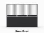 Paardenbox Tussenwand Luxe | Gesloten met Boven Spijlen, Weidegang, 4 paarden of pony's of meer