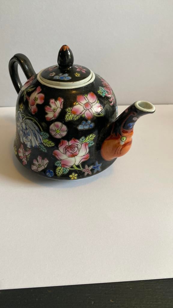 Mooi. Chinees theepotje jaren 50-60, Ophalen of Verzenden