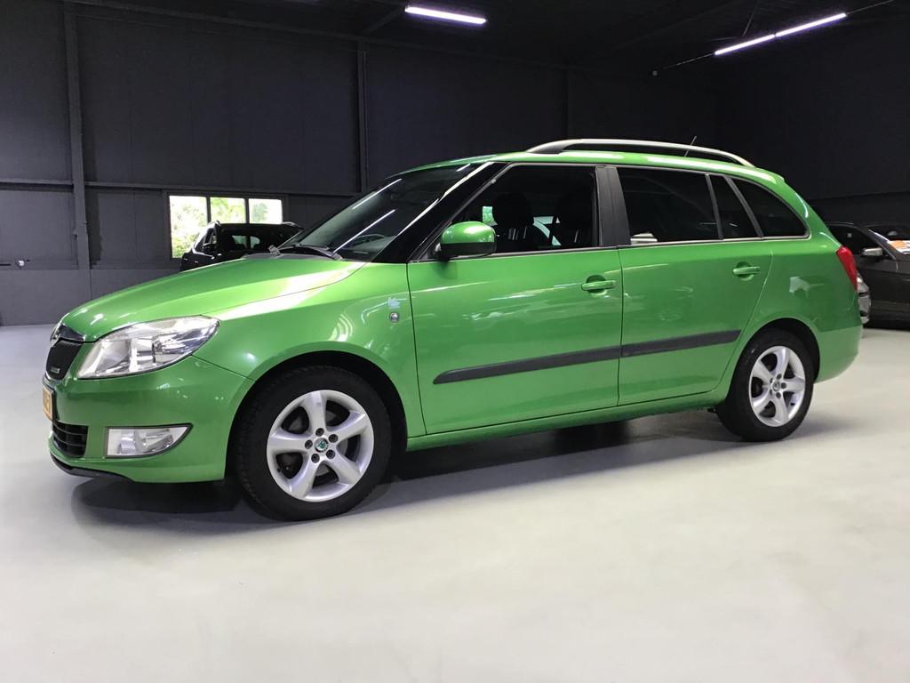 Skoda Fabia Combi 1.2 TDI Greenline I Airco I Cruise I Trekh, Auto's, Skoda, Voorwielaandrijving, Euro 5, 1199 cc, Origineel Nederlands