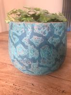 Bloempot Clemente, Tuin en Terras, Bloempotten, Rond, Ophalen of Verzenden, Zo goed als nieuw, Aardewerk