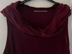 Prachtige wijnrode jurk Cora Kemperman, maat XL, Kleding | Dames, Ophalen of Verzenden, Zo goed als nieuw, Maat 46/48 (XL) of groter
