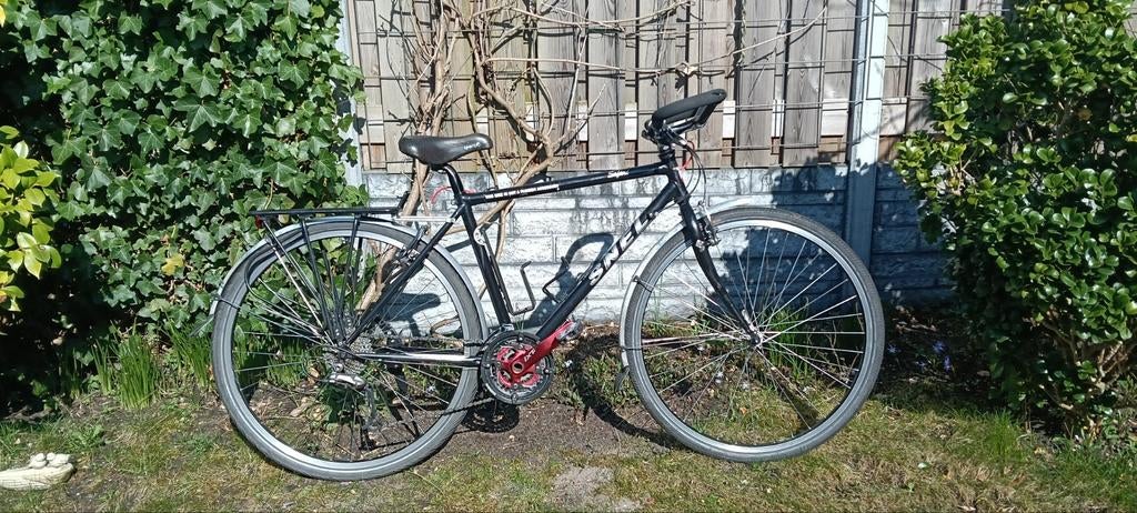 Snel Safari stalen vakantiefiets reisfiets 49cm, Gebruikt, 49 tot 53 cm, Meer dan 20 versnellingen, Ophalen
