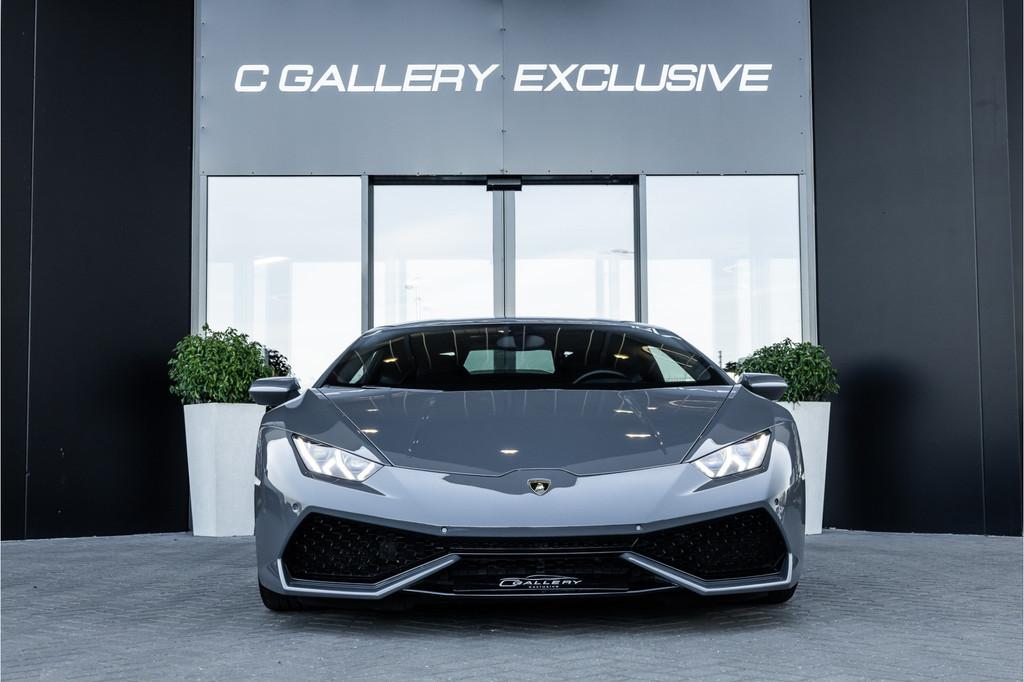 Lamborghini Huracan 5.2 V10 LP610-4 - Grigio Telesto | Full, Auto's, Lamborghini, Automaat, 5204 cc, 1507 kg, Leder