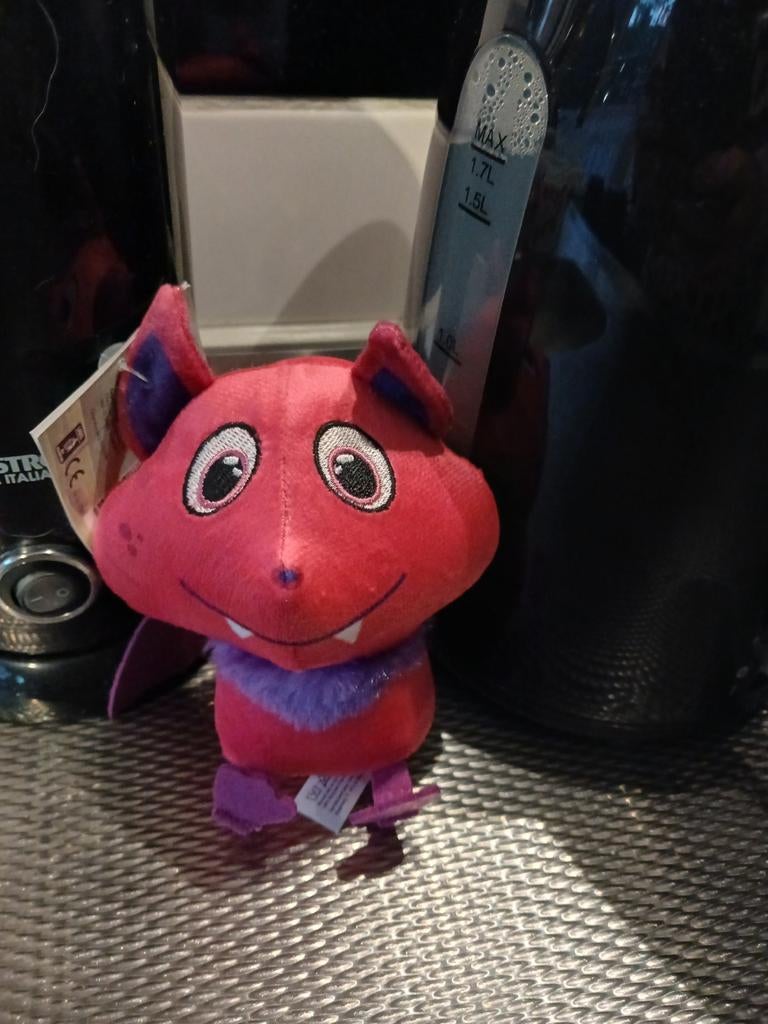 Lidl mini's Vinnie Vleermuis knuffel nieuw, Lidl, Ophalen