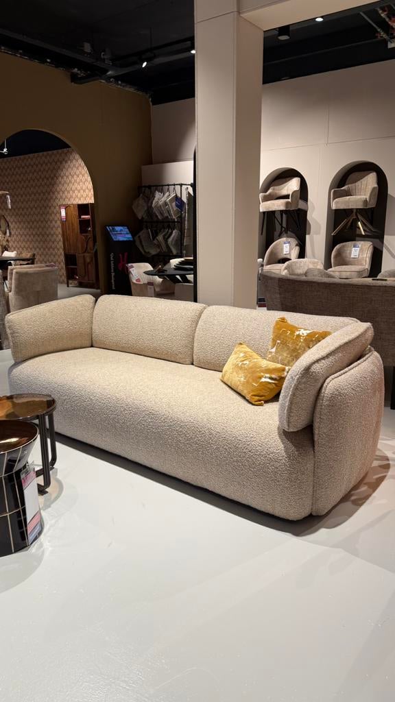 Showroom bank 4 zits Fenna, Ophalen, Zo goed als nieuw, 75 tot 100 cm