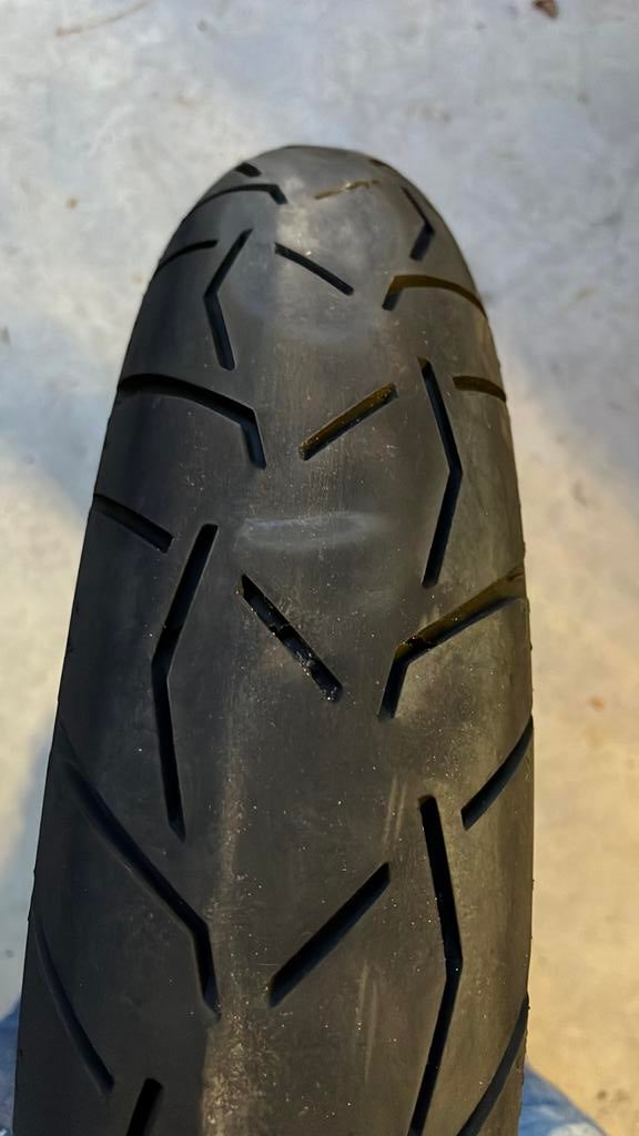 Continental contitrailattack 3 gebruikte band, Ophalen