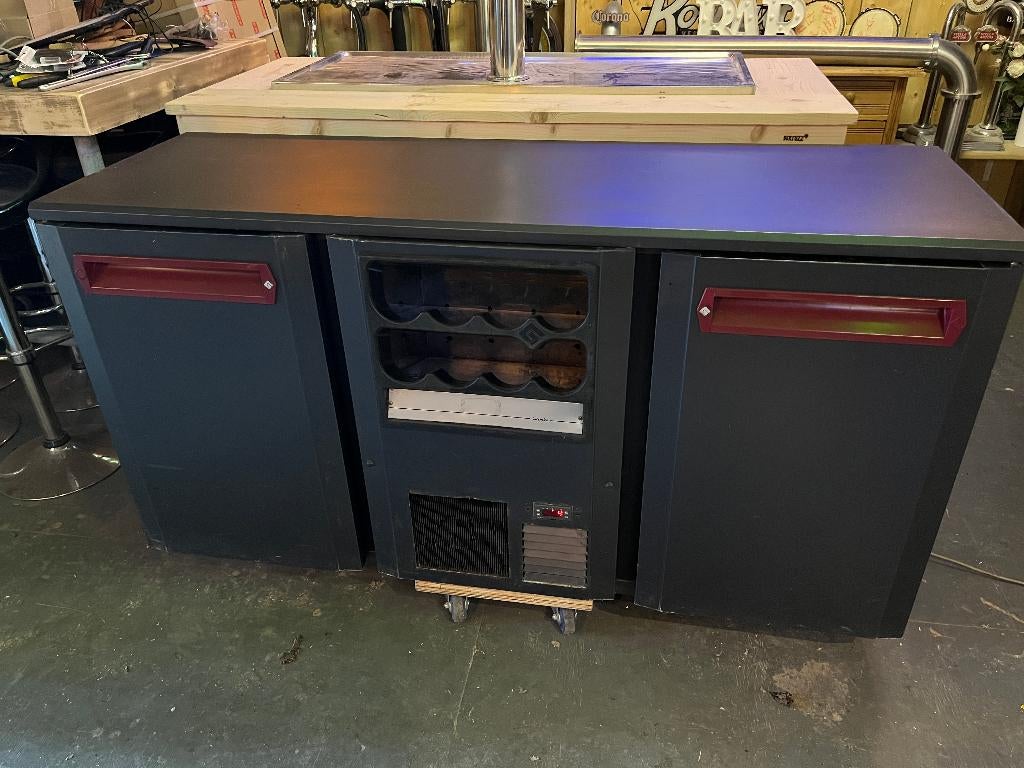 Gamko koelbuffet GM212ST uit 2003 - Professionele koeling, Witgoed en Apparatuur, Thuistaps, Gebruikt, Gamko, Ophalen, Overige merken