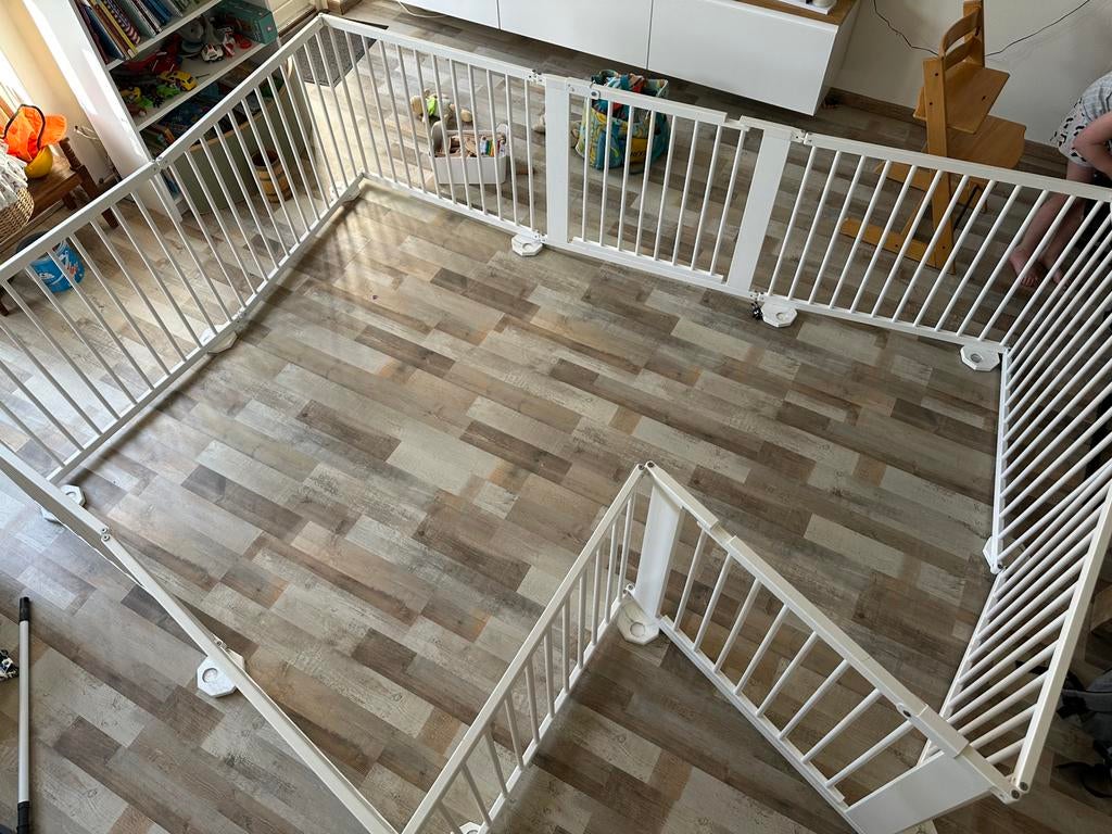 Grote (tweeling) grondbox, Kinderen en Baby's, Boxen, Ophalen, Zo goed als nieuw