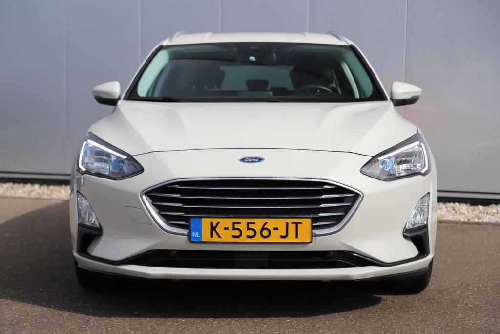 Ford Focus Wagon 1.0 EcoBoost Hybrid Titanium X Business Tre, Gebruikt, Met garantie (alle), Wit, Origineel Nederlands