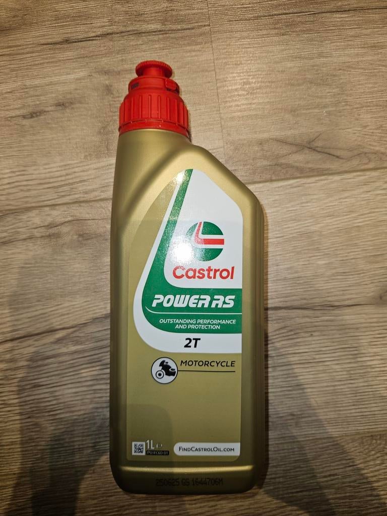 Castrol Power RS 2T Motorolie - 1 Liter ongeopend, Ophalen of Verzenden