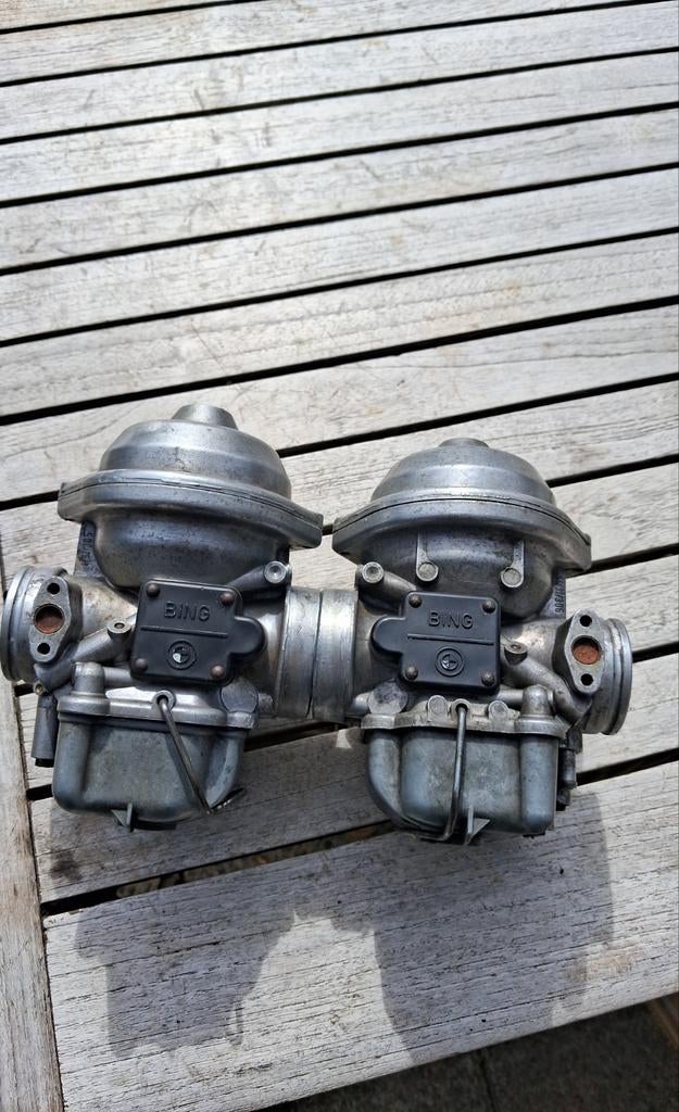 BMW R75/6 carburateuteurs Bing 64/32/305 + 64/32/306, Motoren, Ophalen of Verzenden, Gebruikt