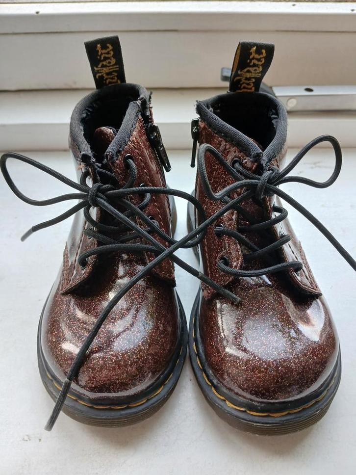 Dr. Martens 1460 Glitter Laarzen - Maat 21.5, Kinderen en Baby's, Kinderkleding | Schoenen en Sokken, Gebruikt, Laarzen, Jongen of Meisje