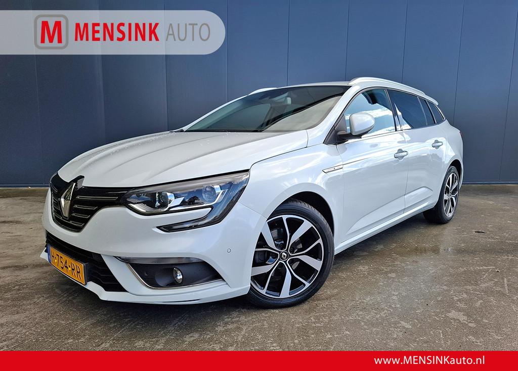 Renault Mégane Estate 1.3 TCe Bose 1e EIGENAAR CAMERA HALF, Voorwielaandrijving, Gebruikt, 4 cilinders, Wit