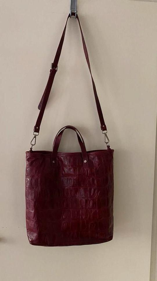 Gianni Chiarini - Bordeauxrood leren tas nieuw!, Sieraden, Tassen en Uiterlijk, Tassen | Damestassen, Nieuw, Rood, Ophalen of Verzenden
