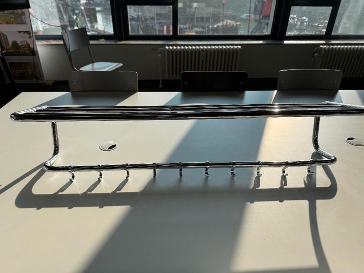 Kapstok, Huis en Inrichting, Woonaccessoires | Kapstokken, Zo goed als nieuw, Wandkapstok, Minder dan 100 cm, Metaal, Ophalen