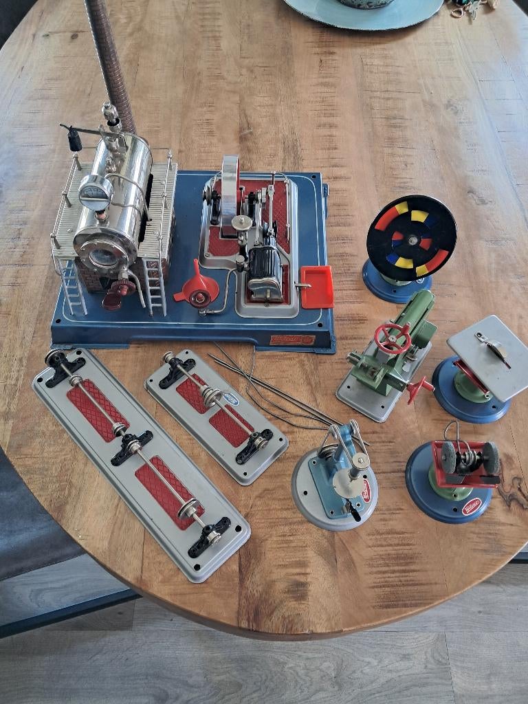 Stoommachine Wilesco D20 met accessoires, Ophalen, Zo goed als nieuw