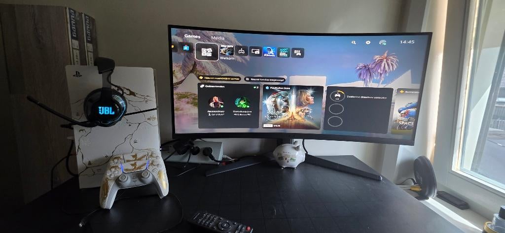 Playstation 5, Spelcomputers en Games, Spelcomputers | Sony PlayStation 5, Zo goed als nieuw, Playstation 5, Ophalen of Verzenden