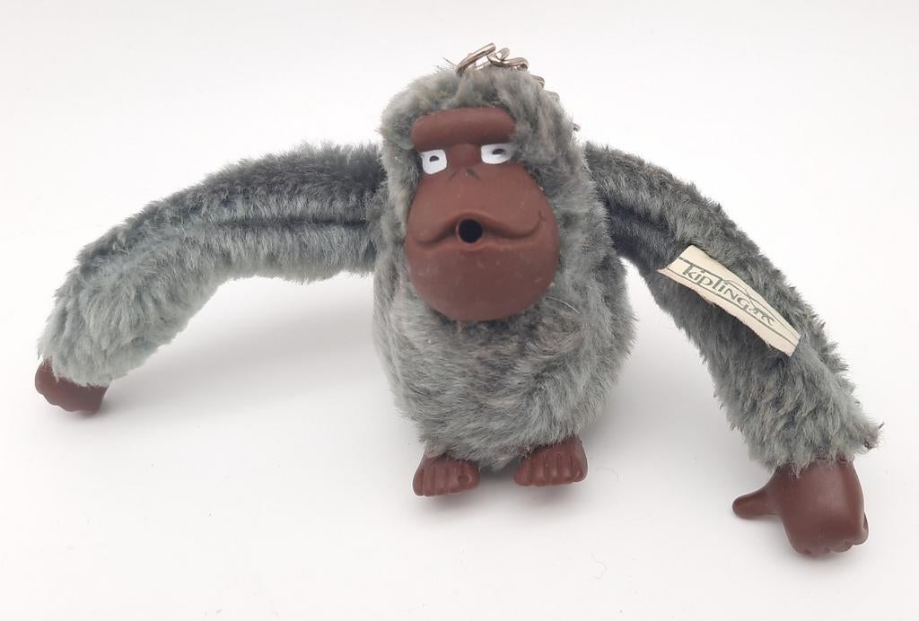 Kipling donkergrijs Aapje Martine sleutelhanger, Verzamelen, Ophalen of Verzenden, Gebruikt